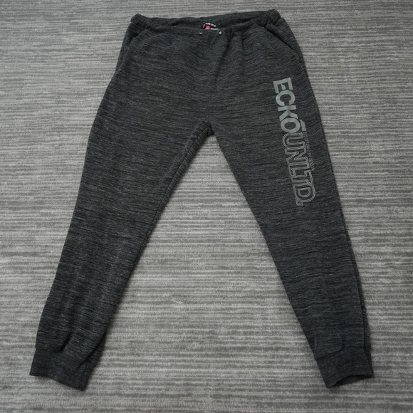 Ecko Unltd. Other - Ecko Unltd Men's Dark Gray Jogger Pants Vintage Sweatpants Cotton Polyester 2XL